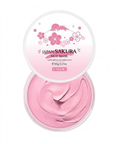 Mascarilla Facial de Barro Sakura LAIKOU