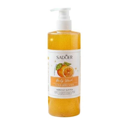 Gel de Ducha Exfoliante Naranja 300ml Sador
