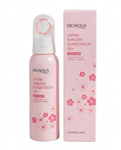 Bloqueador en Spray Sakuran 50+ 150 Ml BIOAQUA