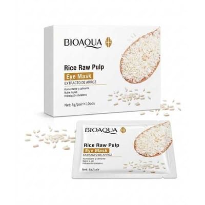 Parches para Ojeras Arroz Sachet BIOAQUA