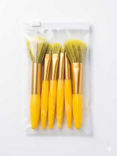 Set de Brochas de Maquillaje 6 Piezas