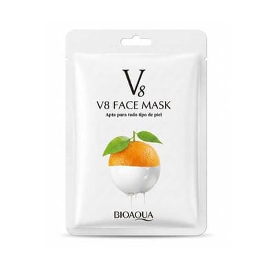 Mascarilla Facial Naranja V8 BIOAQUA 30 Ml
