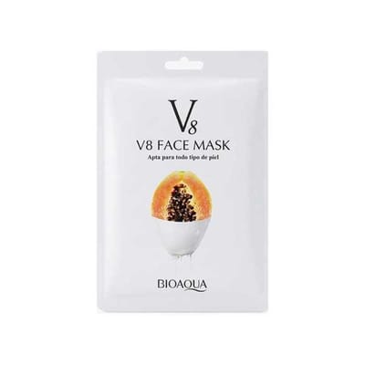 Mascarilla Facial Papaya V8 BIOAQUA 30 Ml
