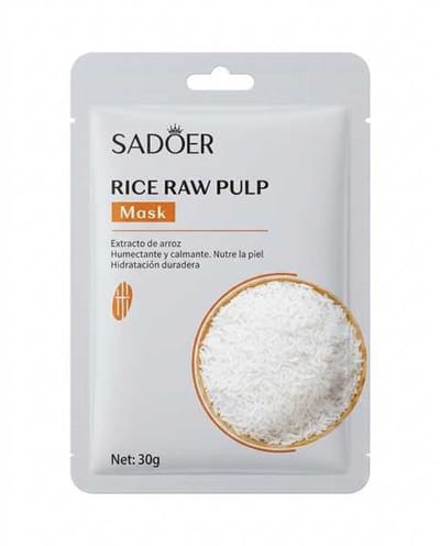 Mascarilla Facial Arroz 30g Sadoer