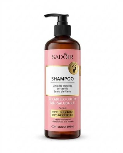 Shampoo Rosa Mosqueta 500 Ml Sadoer
