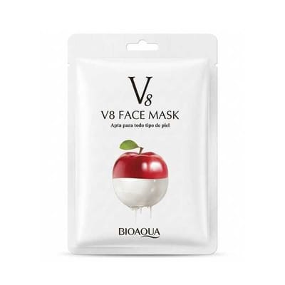 Mascarilla Facial Manzana V8 BIOAQUA 30 Ml