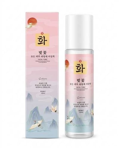 Tonico Facial Sakura Coreano Roerc 100 Ml
