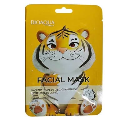 Mascarilla Facial Animada Tigre 30g BIOAQUA