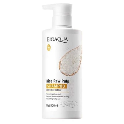 Shampoo de Arroz Nutritivo 500 ml BIOAQUA