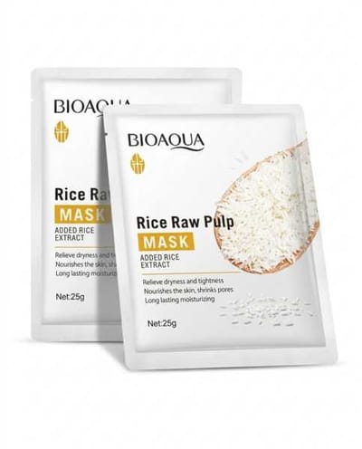 Mascarilla Facial de Arroz 30g Bioaqa