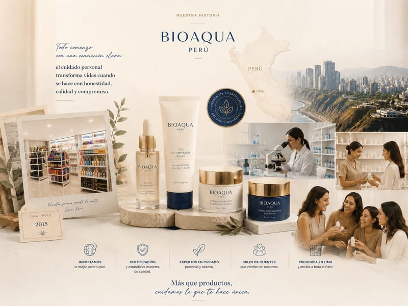 Importadora peruana de <em>cuidado personal y belleza.</em>