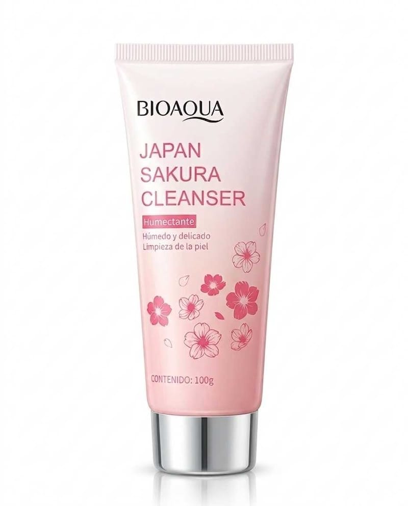 Limpiador Facial en Gel Sakura BIOAQUA 100g