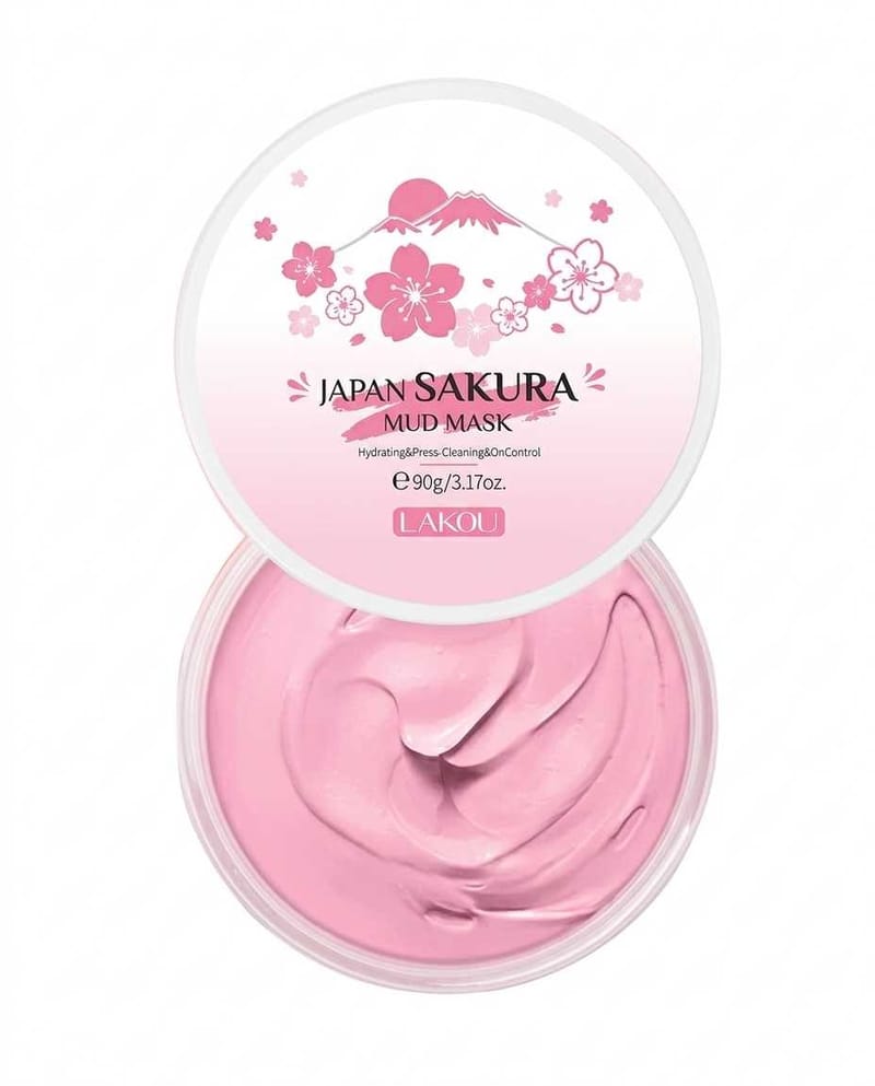 Mascarilla Facial de Barro Sakura LAIKOU