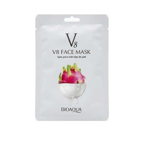 Mascarilla Facial Pitajaya V8 BIOAQUA 30 Ml