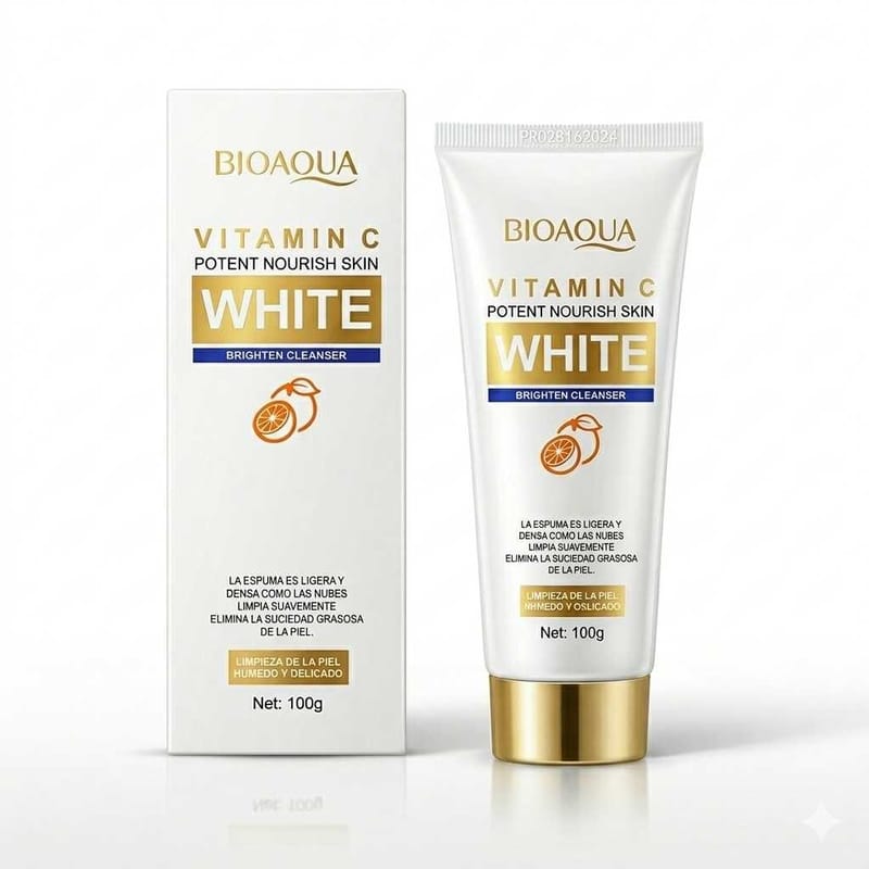 Limpiador Facial en Barra Vitamina C 100g BIOAQUA