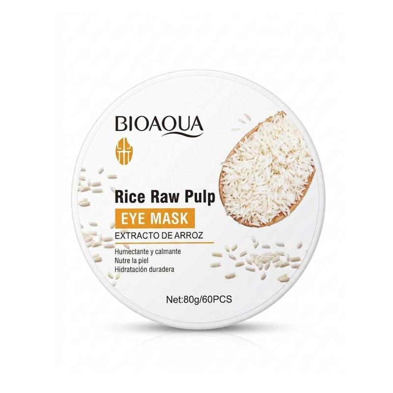 Parches de Ojeras de Arroz 80g BIOAQUA