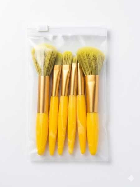 Set de Brochas de Maquillaje 6 Piezas